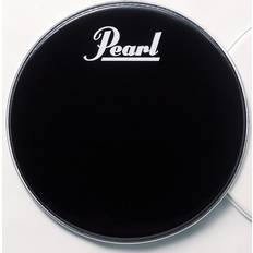 Pearl Drum Heads Pearl Black Beat Logofell EB22BDPL Bass-Drum-Fell