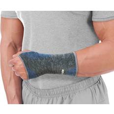 Mueller 4-Way Stretch Premium Knit Wrist Support with Thermo Reactive Technology, Small/Medium, Black