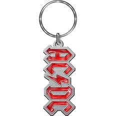 Logo Die Cast Keyring - Red