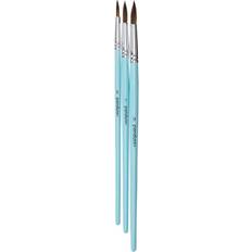 Akvarellpenslar Panduro Hobby Penselset Akvarellpenslar Med Syntetborst 3-Pack Mellanstora Rund #5