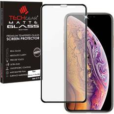 TechGear Anti Glare Screen Protector for iPhone 11 Pro Max MATTE 3D GLASS Edition Genuine Tempered Glass Full Screen