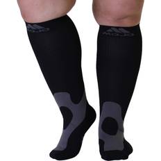 Health Mojo Compression Socks for Women Circulation & Men 20-30 mmHg Black Large Calcetines De Compresion Para Mujer A601BL3