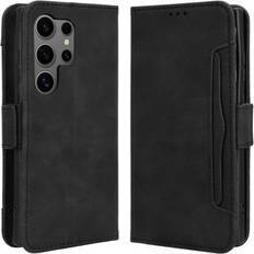 Samsung s24 ultra cover MTK Samsung Galaxy S24 Ultra Plånboksfodral Svart