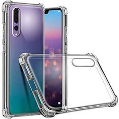Huawei P20 Pro Mobilskal G-SP Stöttåligt Mobilskal Huawei P20 Pro Transparent Transparent