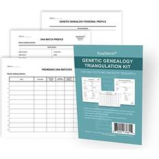 Genetic Genealogy Triangulation Kit for DNA Tests and Ancestry Research