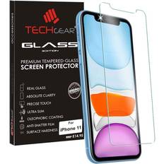 Screen Protectors TechGear GLASS Edition for iPhone 11, Tempered Glass Screen Protector Cover [9H Hardness] [No-Bubble]