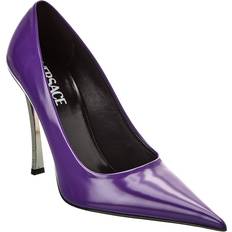 Purple - Women Heels & Pumps Versace Pin Point Leather Pump