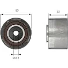 Gates PowerGrip Spannrolle T42179