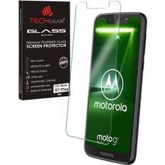 Screen Protectors TechGear Moto G7 Play Screen Protector, GLASS Edition Genuine Tempered Glass Screen Protector Compatible with Motorola Moto G7 Play