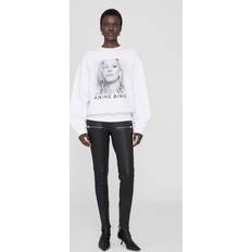 Anine Bing Ramona Sweatshirt Kate Moss White