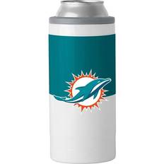 Logo Chair 617-S12C-11 oz NFL Miami Dolphins Colorblock Slim Can Coolie
