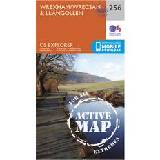 Compasses Ordnance Survey Wrexham OS Explorer 256 Map no Colour One Size