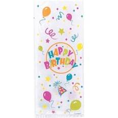 Multicoloured Gift Bags Unique Party Happy Birthday Cello Bags Pack Of 20 Multi One Size