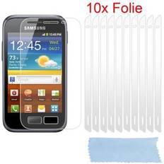 Screen Protectors Cadorabo 10x Screen Protectors for Samsung Galaxy ACE 2 Protective films highly transparent display saver protection