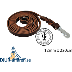 Alac Läderkoppel mörkbrun 12mmx220cm