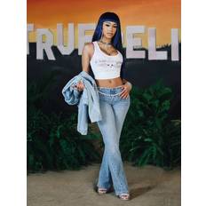 True Religion Wing Joey Flared Jeans - Lucerne