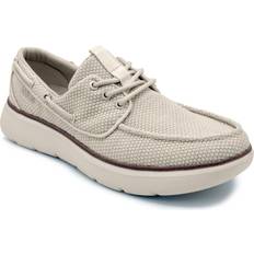 Beige - Men Boat Shoes Delo Go Green Men's Comfort Boat Shoes Beige