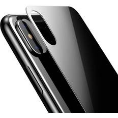 Baseus Baseus 0.3mm 9H Arc Edge Back Tempered Glass Film for iPhone X