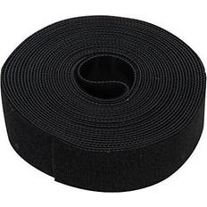 Fixman Kardborreband Svart 25 mm x 5 m
