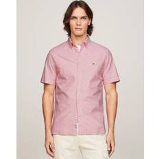 Tommy Hilfiger Pink Skjorter Tommy Hilfiger 1985 FLEX OXF STP RF SHIRT S/S