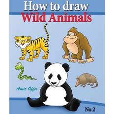 how to draw lion, eagle bears and other wild animals Amit Offir 9781489511102