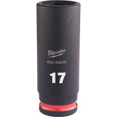 Milwaukee Hylsnyckel Milwaukee Krafthylsa 3/8" Shockwave 17 mm Hylsnyckel