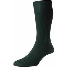 Pantherella herren danvers einfach baumwolle socken grn Grn 7.5-9.5 8.5-11 USA EUR