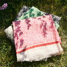 Part Two Dam Accessoarer Part Two Evamaja Printed Scarf Pink