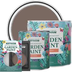 Paint Rust-Oleum Garden Paint, Satin Finish RIVER'S EDGE Brown