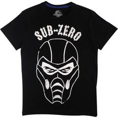 Warner Bros Black, S Mortal Kombat T Shirt Men's Scorpion Sub-Zero