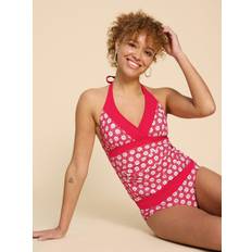 Red Tankinis White Stuff Sunshine Reversible Printed Tankini In Red