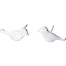 ChaoChuang 8PCS Copper Trendy Bird Stud Earrings for Women Lovers Animal Jewelry Gift