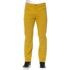 Men - Yellow Jeans Trussardi Trussardi Jeans Yellow Cotton Jeans & Pant Yellow