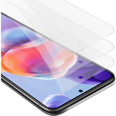 Screen Protectors Cadorabo 3x Tempered Glass for Xiaomi RedMi NOTE 11 PRO Protection Film Display Saver Protective Film