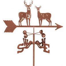 Standing Deer Weathervane with Garden Mount