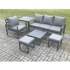 Garden & Outdoor Furniture Fimous Aluminium Garden Patio Outdoor Lounge Set