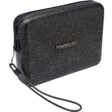 Beauty Case Havaianas Pochette mare nera da donna Glitter Necessaire UNI