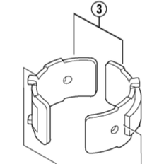 Shimano Front Mech Spares Clamp Band Adapters