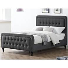 Grey Frame Beds Tahiti Linen Frame Bed