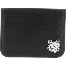 Maison Kitsuné Fox Head Card Holder - Black