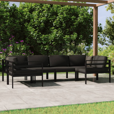 Havemøbler vidaXL 6 Patio Outdoor Lounge Set