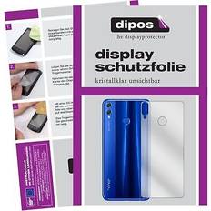 Dipos Displayschutzfolie Crystalclear 2 Stück, Honor 8X Smartphone Schutzfolie