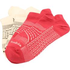 Columbia Women Socks Columbia Women's No Show Mapped Socks Pair, Haute Pink/White, Women's 4-10 Shoe