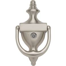 Door Knockers Baldwin 0103 Colonial Style Solid Door Knocker with Viewer Lifetime Knocker Urn 1