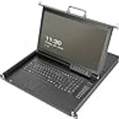KVM-switcher Digitus 17 Inch KVM Console Full HD 1080p