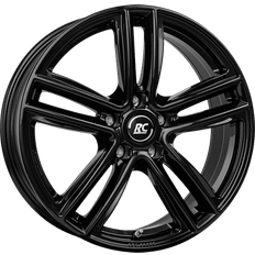 5/100 Bilfälgar Rautamo RC27 Shiny Black 6,5x17 5/100 ET39 CB57,1 V6 R13