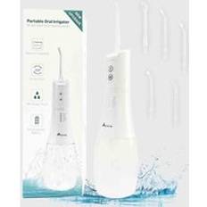 Electric Toothbrushes & Irrigators Hirix Alivio Oral Water Flosser Dental Irrigator 5 Jet Tips Cordless Teeth Cleaner