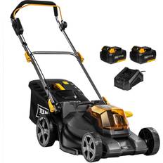 Texas LMX2044 2x20V m Batterier og Lader Batteridrevet plæneklipper