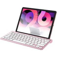 Tastaturer MTP Products Omoton KB088 trådløst iPad-tastatur holder pink