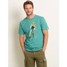 Brakeburn Cyclist T-Shirt, Green/Multi